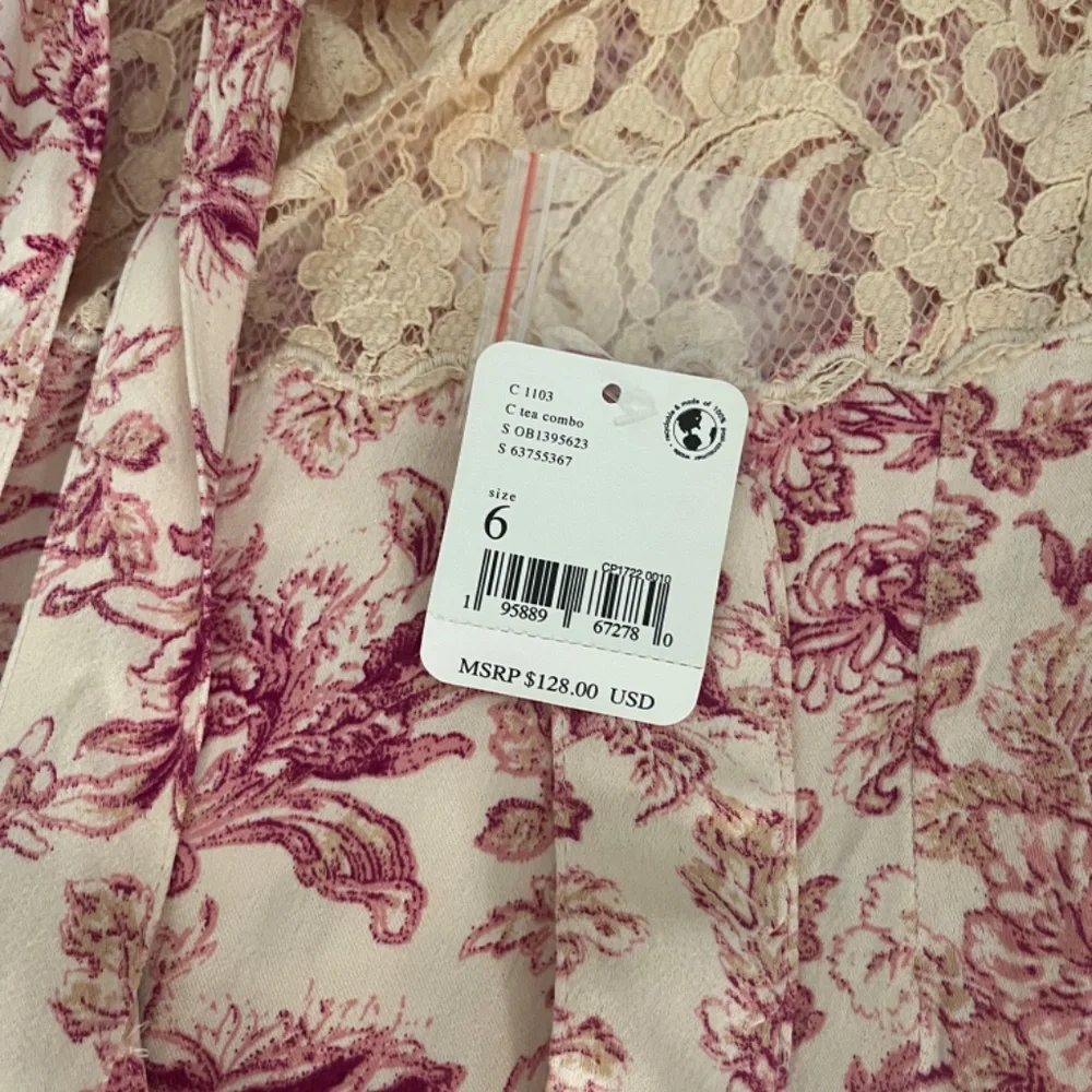 FREE PEOPLE Lucie Mini Dress ~ Size 6 ~ NEW  - 🌷͙֒ ~ Retails $128.00